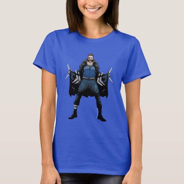 Suicide Squad | Boomerang Comic Book Art T-Shirt (Front)