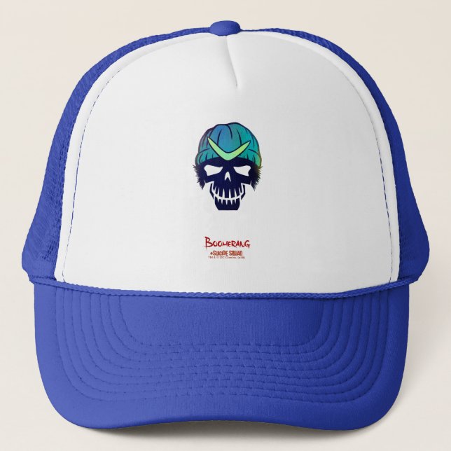 Suicide Squad | Boomerang Head Icon Trucker Hat (Front)