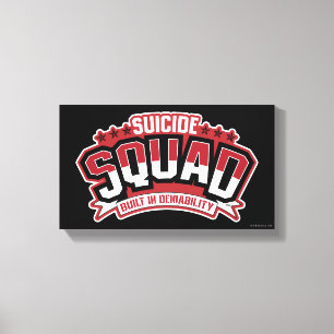 Suicide Squad   Built In Deniability Canvas Print