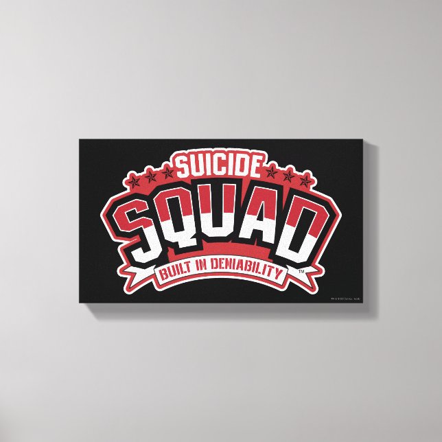 Suicide Squad | Built In Deniability Canvas Print (Front)