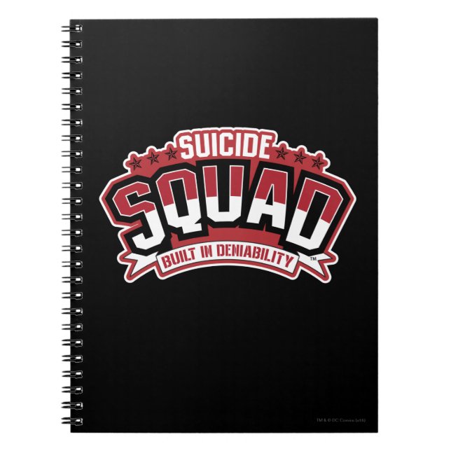 Suicide Squad | Built In Deniability Notebook (Front)