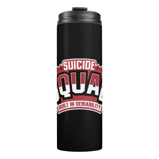 Suicide Squad | Built In Deniability Thermal Tumbler (Front)