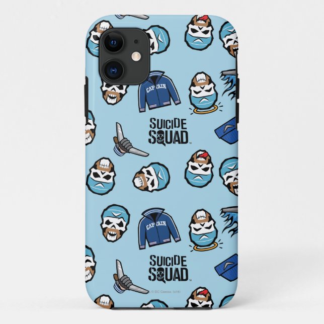 Suicide Squad | Captain Boomerang Emoji Pattern Case-Mate iPhone Case (Back)