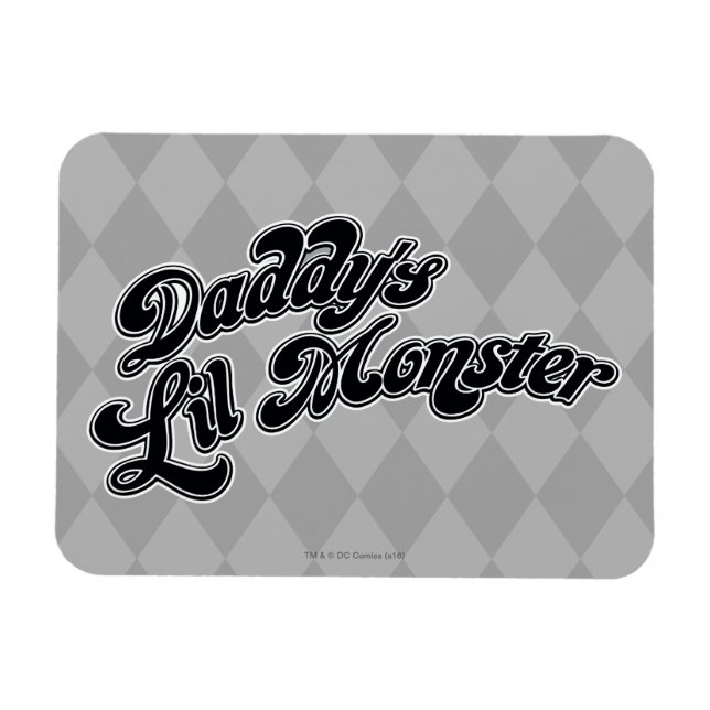 Suicide Squad | Daddy's Lil Monster Magnet (Horizontal)