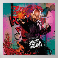Suicide Squad | Deadshot Character Graffiti