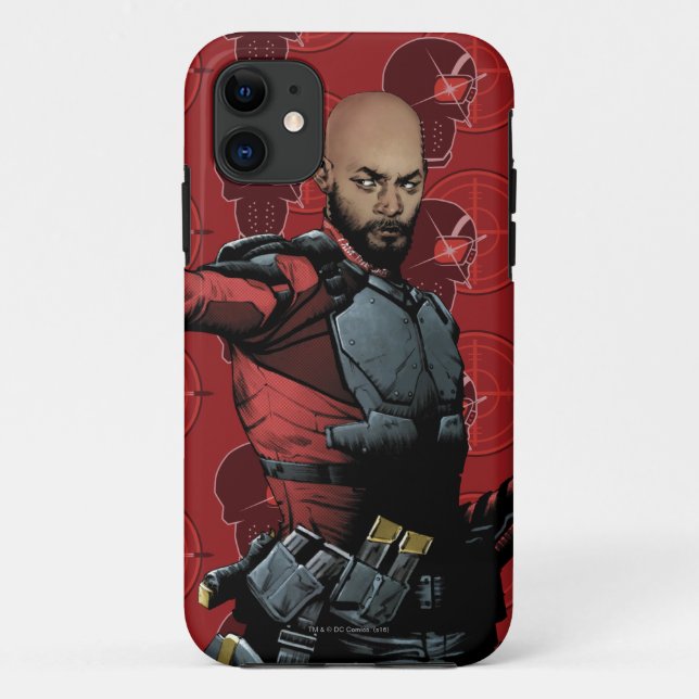 Suicide Squad | Deadshot Comic Book Art Case-Mate iPhone Case (Back)