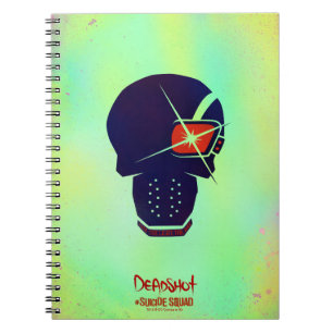 Suicide Squad   Deadshot Head Icon Notebook