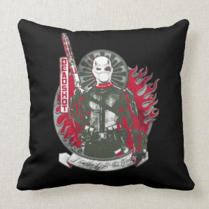 Suicide Squad   Deadshot "I am the Light" Throw Pillow