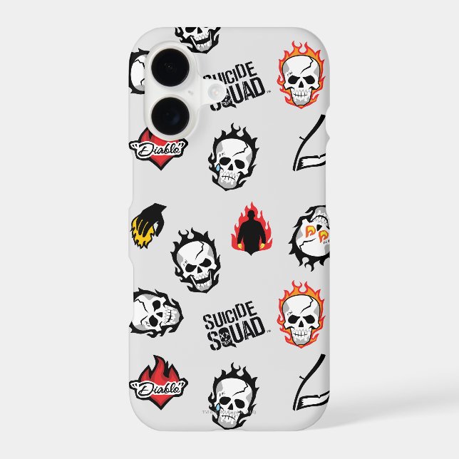 Suicide Squad | Diablo Emoji Pattern (Back)