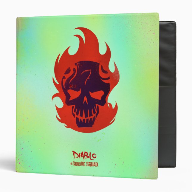 Suicide Squad | Diablo Head Icon Binder (Front/Inside)