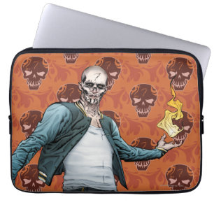 Suicide Squad   El Diablo Comic Book Art Laptop Sleeve