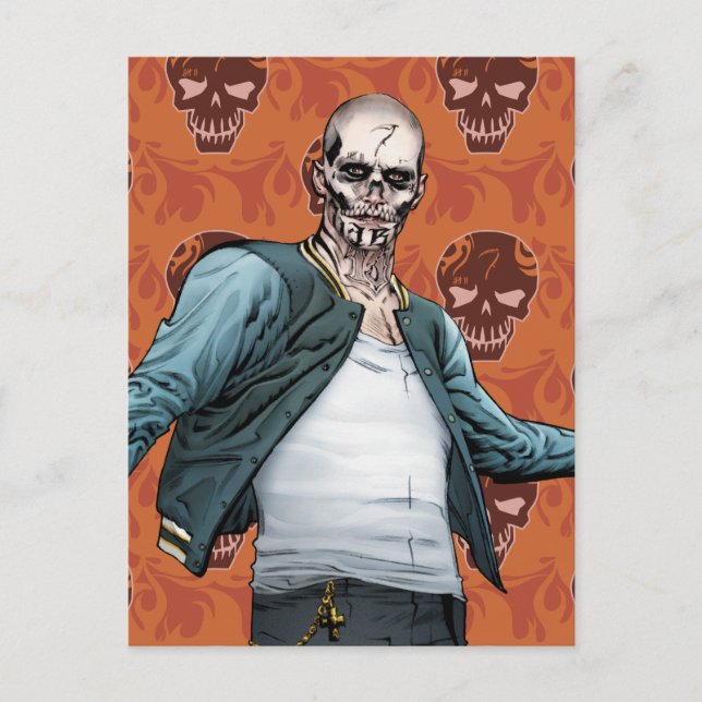 Suicide Squad | El Diablo Comic Book Art Postcard (Front)