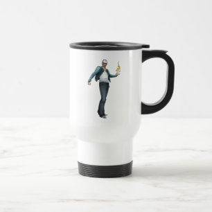 Suicide Squad El Diablo Comic Book Art Travel Mug
