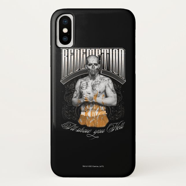 Suicide Squad | El Diablo "Redemption" Tattoo Case-Mate iPhone Case (Back)