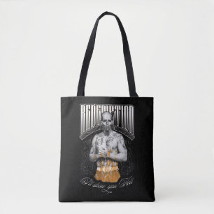 Suicide Squad El Diablo "Redemption" Tattoo Tote Bag
