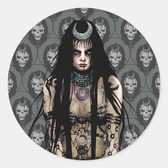 Suicide Squad | Enchantress Classic Round Sticker (Front)