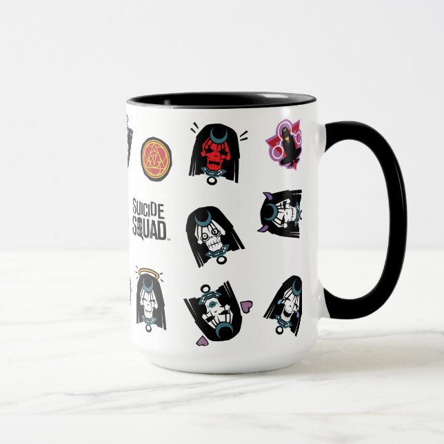 Suicide Squad | Enchantress Emoji Pattern Mug (Right)