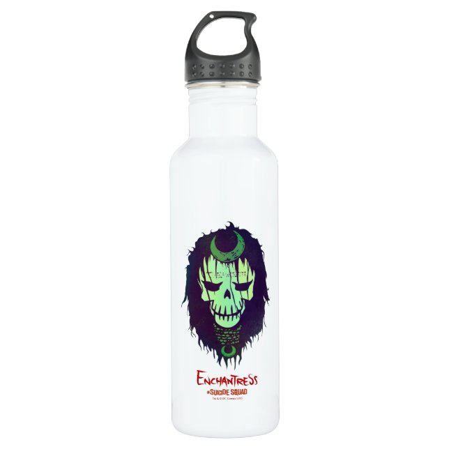 Suicide Squad | Enchantress Head Icon 710 Ml Water Bottle (Front)
