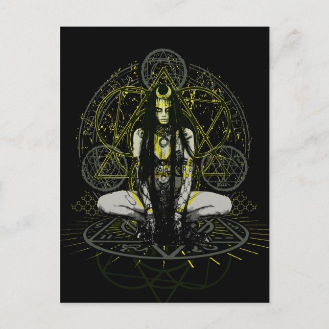 Suicide Squad | Enchantress Magic Circles Postcard (Front)