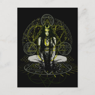 Suicide Squad Enchantress Magic Circles Postcard