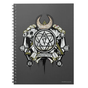 Suicide Squad Enchantress Symbols Tattoo Art Notebook