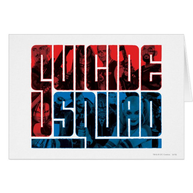 Suicide Squad | et logo bleu (Devant horizontal)