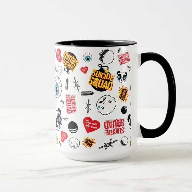 Suicide Squad | Friends Forever Pattern Mug (Right)