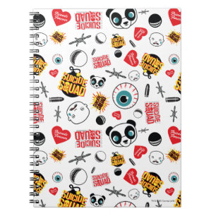 Suicide Squad   Friends Forever Pattern Notebook