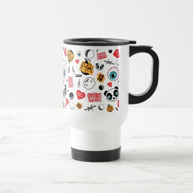 Suicide Squad | Friends Forever Pattern Travel Mug (Right)
