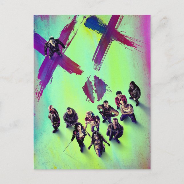 Suicide Squad | Group Poster Postcard (Front)