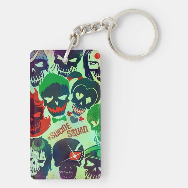 Suicide Squad | Group Toss Keychain (Back)