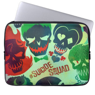 Suicide Squad   Group Toss Laptop Sleeve