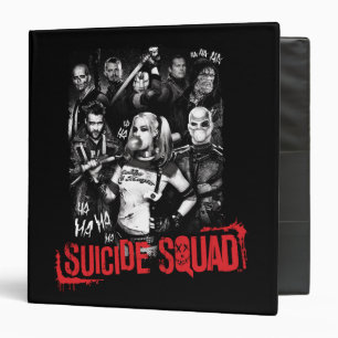 Suicide Squad Grunge Group Photo Binder