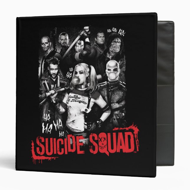 Suicide Squad | Grunge Group Photo Binder (Front/Inside)