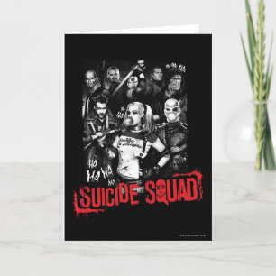 Suicide Squad   Grunge Group Photo Card