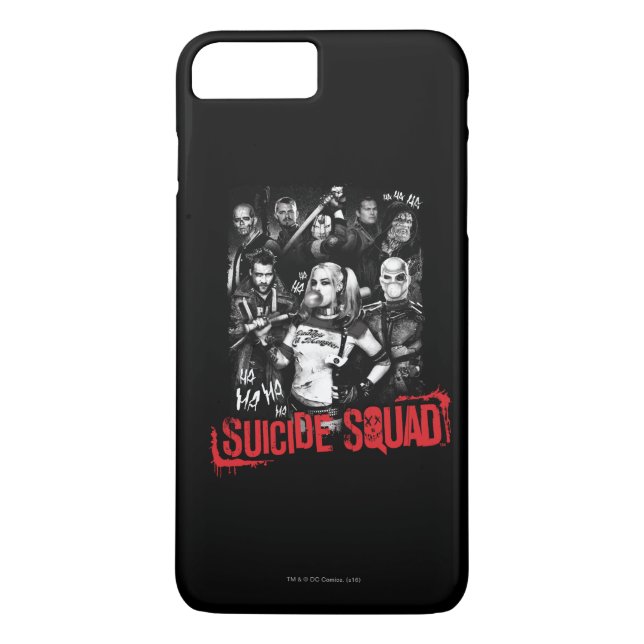Suicide Squad | Grunge Group Photo Case-Mate iPhone Case (Back)