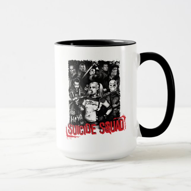Suicide Squad | Grunge Group Photo Mug (Right)