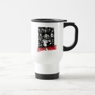 Suicide Squad Grunge Group Photo Travel Mug