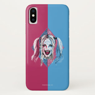 Suicide Squad Harley Laugh iPhone X Case