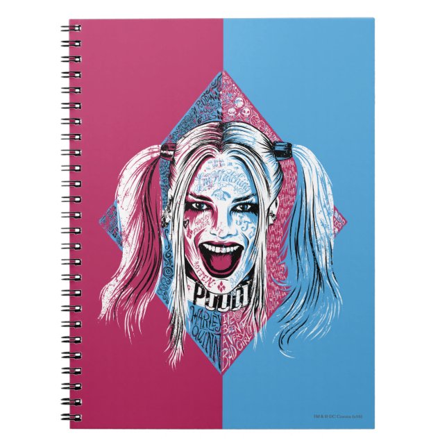 Suicide Squad | Harley Laugh Notebook (Front)