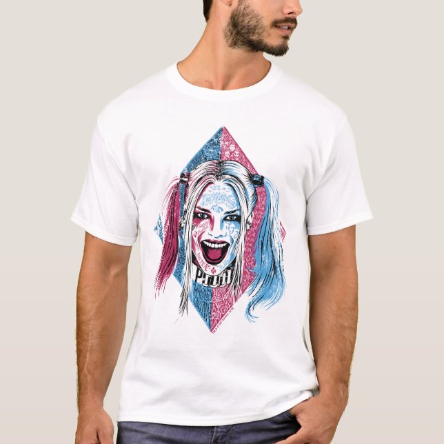 Suicide Squad | Harley Laugh T-Shirt (Front)