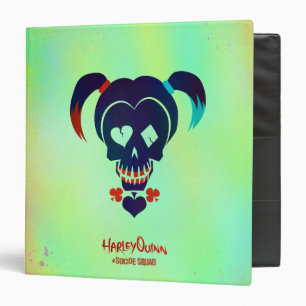 Suicide Squad   Harley Quinn Head Icon Binder