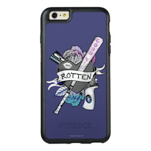 Suicide Squad   Harley Quinn "Rotten" Tattoo Art OtterBox iPhone 6/6s Plus Case