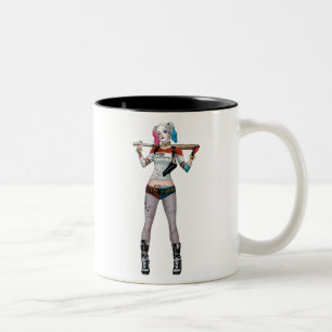 Suicide Squad Harley Quinn Two-Tone Coffee Mug
