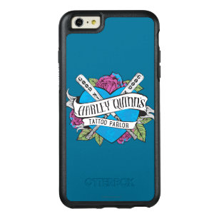 Suicide Squad   Harley Quinn's Tattoo Parlor Heart OtterBox iPhone 6/6s Plus Case
