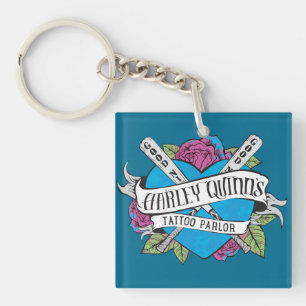 Suicide Squad   Harley Quinn's Tattoo Parlour Keychain