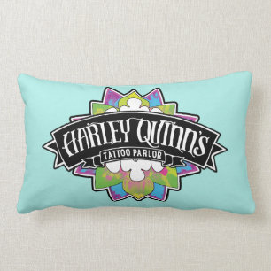 Suicide Squad   Harley Quinn's Tattoo Parlour Lumbar Pillow