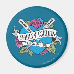 Suicide Squad   Harley Quinn's Tattoo Parlour Magnet