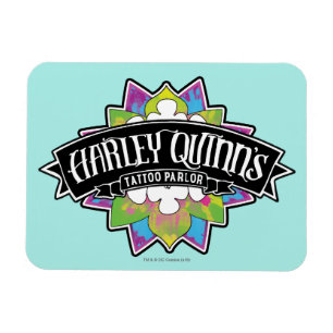 Suicide Squad   Harley Quinn's Tattoo Parlour Magnet