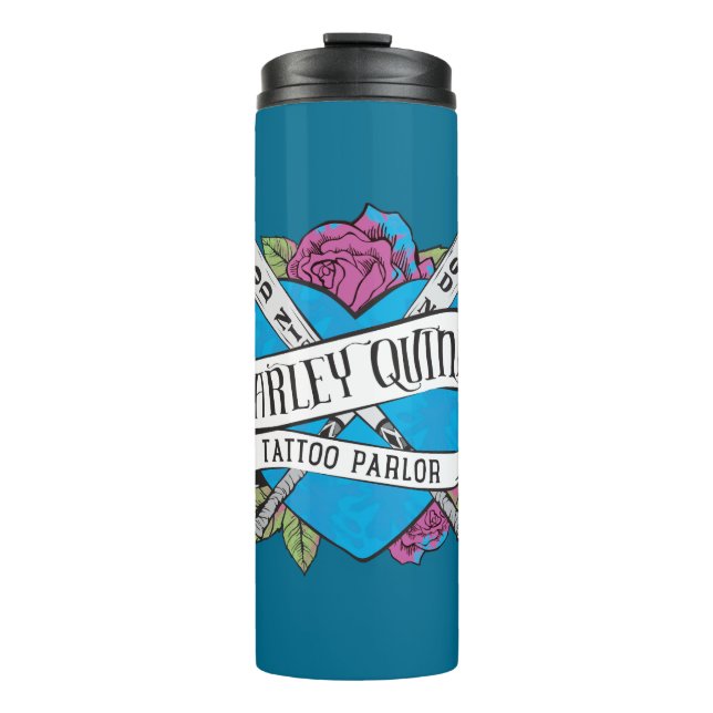 Suicide Squad | Harley Quinn's Tattoo Parlour Thermal Tumbler (Front)